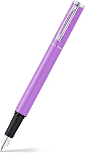 Vista 8 de Sheaffer Bolígrafo Pop brillante negro con ribete cromado