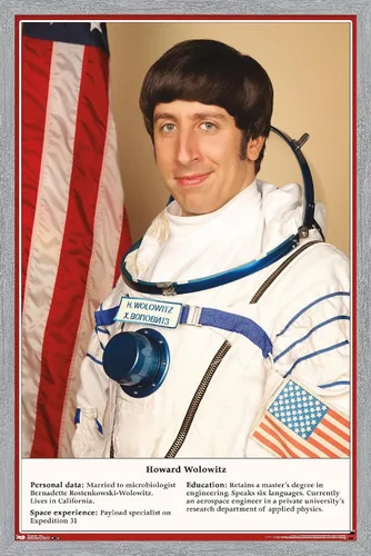 Vista 13 de Trends International The Big Bang Theory - Póster de pared de astronauta, 34 pulgadas de largo x 22.4 pulgadas, versión enmarcada en negro Versión
