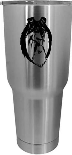 Vista 160 de Cairn Terrier - Vaso grabado con temática de perro, 30 onzas