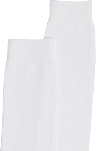 Vista 3 de Medias a la rodilla para uniforme escolar de niñas Blanco