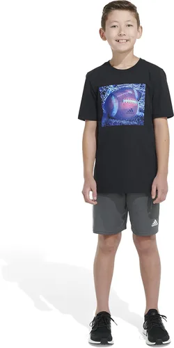 Vista 3 de adidas Camiseta deportiva de manga corta para niño