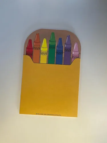 Vista 2 de Crayon Box Bloc de notas grande