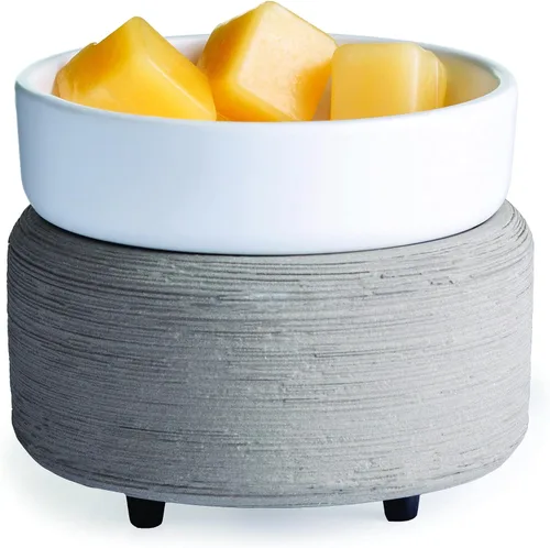 Vista 6 de Candle Warmers ETC Beach Glass - Calentador de fragancia 2 en 1