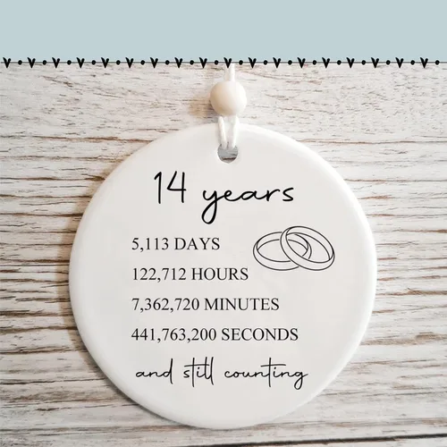 Vista 15 de 26º aniversario de bodas para ella o él, regalo de matrimonio de 26 años para pareja o padres, regalo de aniversario con fotos para esposa y esposo