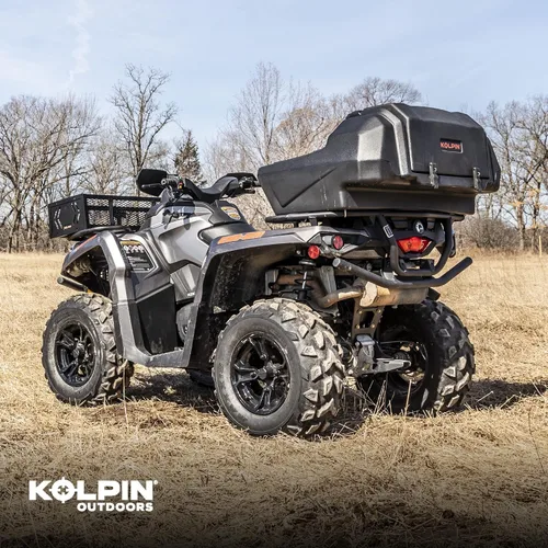 Vista 3 de Kolpin 4438 - Caja de casco trasera para ATV Negra Pequeña