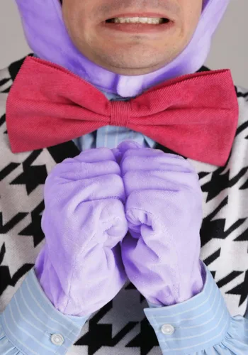 Vista 9 de Disfraz de Talla Grande para Hombre de Miedo de Disney y Pixar Intensamente Multicolor