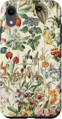 Vista 24 de Cute Flowers Vintage Botanical Flower Illustration Case for iPhone 17