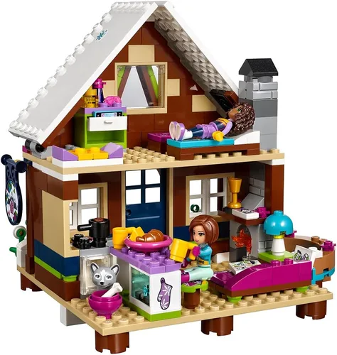 Vista 2 de LEGO Amigos en resort chalet nieve, Empaque estándar