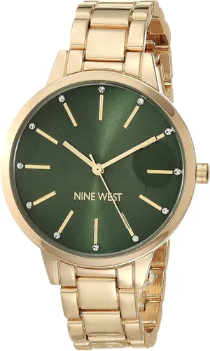 Vista 12 de Nine West Reloj de pulsera con detalles de cristal para mujer