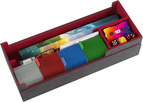 Vista 2 de Cards' Lair Pro 1000+ - Caja convertible para juegos, almacenamiento y organización prémium para jugadores serios, capacidad para tarjetas, cajas