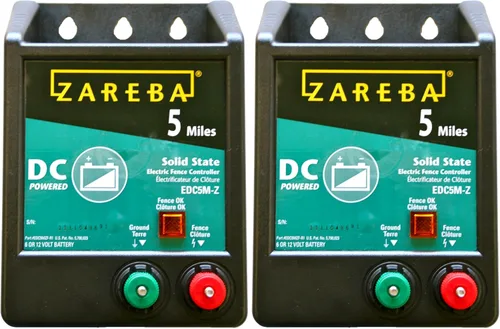 Vista 9 de Zareba EDC5M-Z Cargador solar para vallas con alcance de 5 millas