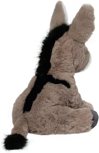 Vista 5 de Douglas Jackie Donkey Peluche de peluche, juguete suave de granja de 11 pulgadas