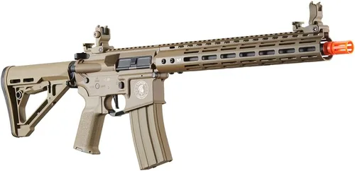 Vista 4 de Lancer Tactical Gen 2 Proline M4 Full Metal 9''/14'' Airsoft Rifle with Delta Stock (ETU & Mosfet Included)