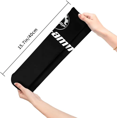 Vista 5 de CERXSOI Can-Am - Calcetines deportivos súper suaves de tubo medio, estilo casual, resistentes al olor, antideslizantes, unisex, calcetines