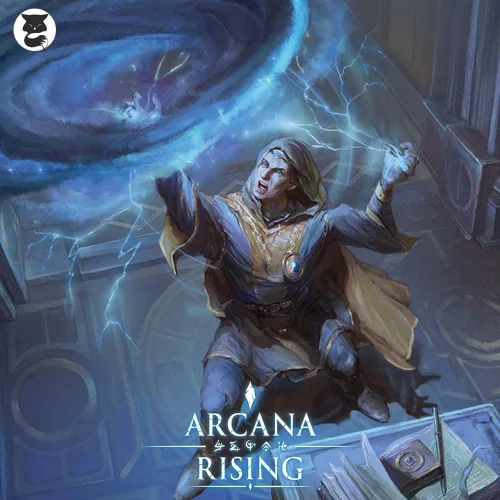 Vista 5 de Grey Fox Games Arcana Rising - Juego de cartas con temática de magia, 1-6 jugadores, 20-60 minutos