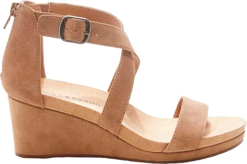 Vista 6 de Lucky Brand Sandalias de cuña Kenadee para mujer