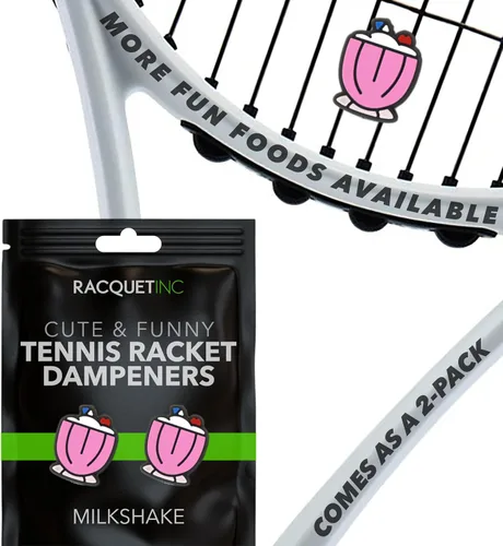 Vista 12 de Racquet Inc Regalos de Tenis - Amortiguadores de Vibración para Raqueta de Tenis - Absorbe Choques, Reduce la Vibración de las Cuerdas para Mejor