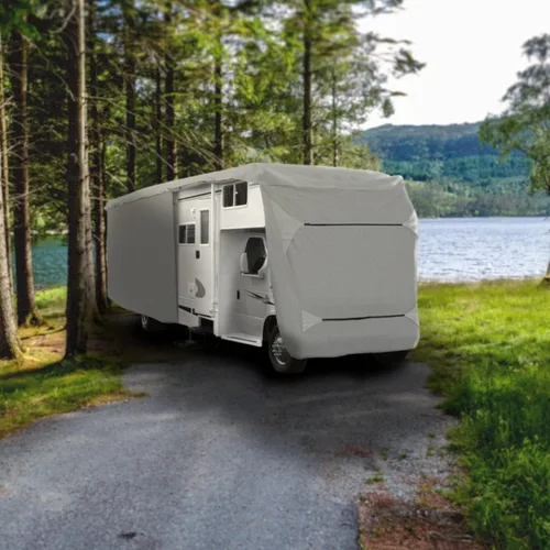 Vista 9 de SavvyCraft Funda mejorada para autocaravana de clase C, transpirable, impermeable, resistente al desgarro, para autocaravana clase C de 20 pies - 23