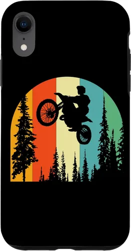 Vista 8 de iPhone 15 Retro Dirt Bike Supermoto Biker - Vintage Mx Motocross Case