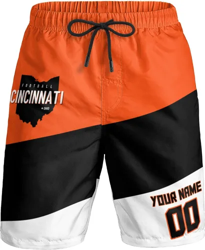 Vista 34 de Pantalones cortos de fútbol personalizados para hombre, regalos para hombres, casual, ciudad, jóvenes, aficionados, pantalones cortos deportivos