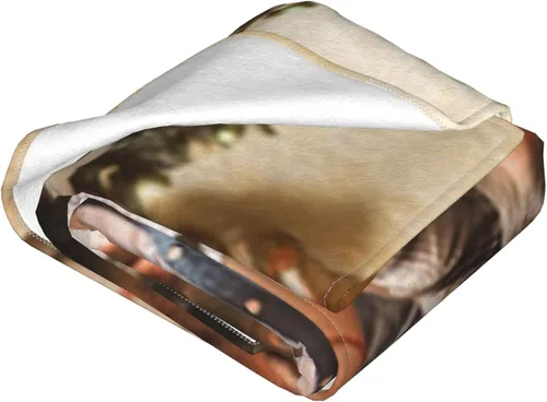 Vista 2 de Manta personalizada con foto y texto, manta personalizada con imagen, manta de franela para regalos personalizados para niños, adultos, amigos