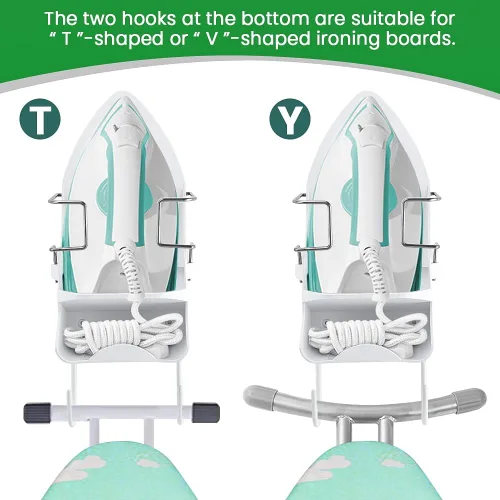 Vista 4 de Soporte para tabla de planchar, soporte para tabla de planchar, soporte para tabla de planchar, soporte de pared para almacenamiento de hierro