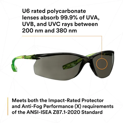 Vista 3 de 3M - Gafas de seguridad con revestimiento Scotchgard antivaho