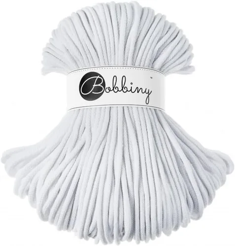 Vista 26 de Bobbiny Cordón trenzado de macramé prémium de 0.197 in (rubor), 108 yardas/330 pies (100% algodón reciclado)