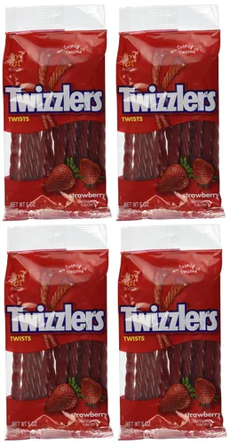 Vista 5 de Twizzlers Giros de regaliz negro (paquete de 4)