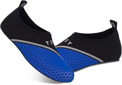 Vista 4 de Zapatos de agua para mujer y hombre sensación de pies descalzos zapatos de verano de secado rápido calcetines de agua para playa natación yoga