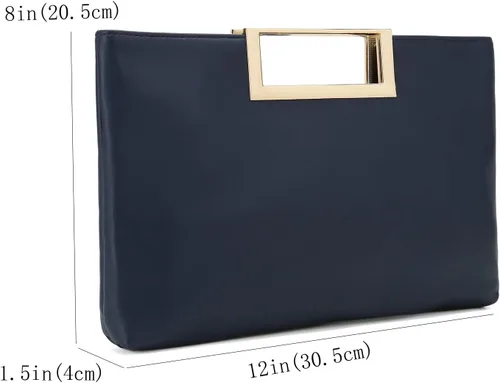 Vista 3 de Bolso de mano elegante de CHARMING TAILOR, de piel sintética, convertible, para mujer