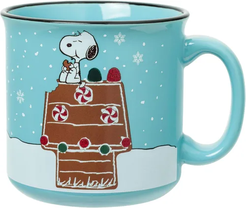 Vista 15 de Silver Buffalo Peanuts - Disfraz de Halloween Boo Crew, taza de cerámica, 20 onzas