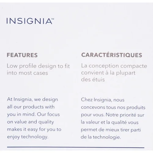 Vista 4 de Insignia - Cable de audio de 0.138 in (NS-MP3AX-C) de 5.9 ft