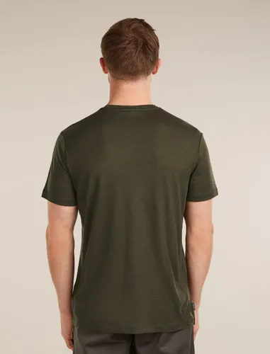 Vista 2 de Icebreaker Merino Camiseta de manga corta 150 Tech Lite multicolor (Dark Loden)