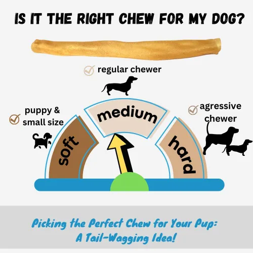 Vista 6 de Amazing Dog Treats Pequeña barra de colágeno – (6 pulgadas – 8 unidades) – Rollos de mejillas de carne de res de colágeno para perros – Palitos