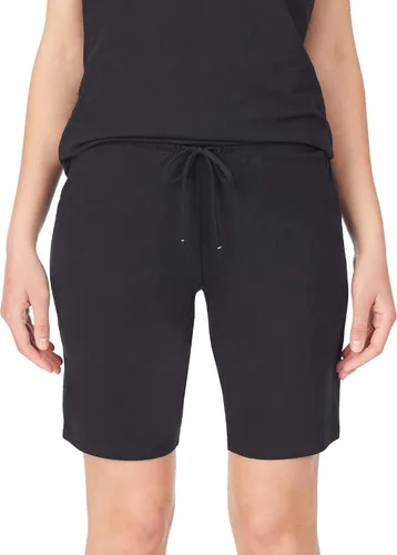 Vista 2 de Nautica Bermudas - Pantalones cortos para dormir para mujer, 100% algodón