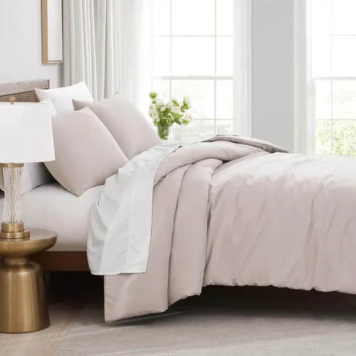 Vista 51 de Southshore Fine Living, Inc. Juego de funda de edredón tamaño extra grande individual/XL, ropa de cama de microfibra cepillada premium de fácil