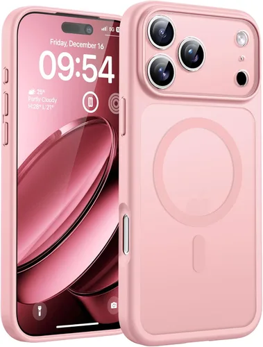 Vista 237 de TOCOL Funda para iPhone 11, compatible con Magsafe, protección completa de cámara, imanes integrados, protección contra caídas, funda translúcida