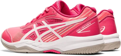 Vista 3 de ASICS Gel-Game 8 - Tenis escolares para niños, Blanco