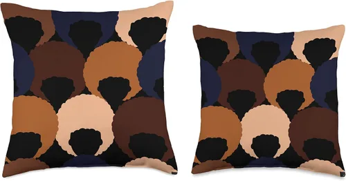 Vista 3 de Jaz'z Closet Shades of Growth - Almohada (16.0 x 16.0 in), multicolor