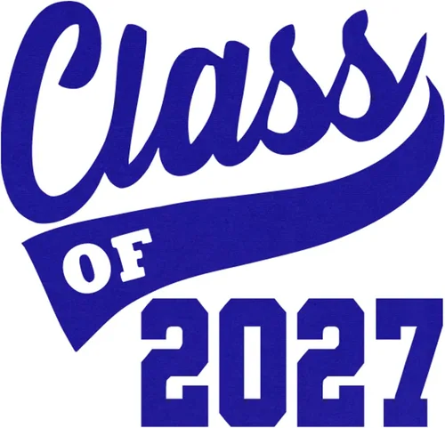 Vista 20 de Adhesivo de graduación para planchar en la clase de 2027, calcomanía para camiseta de secundaria, parche de graduación HTV para graduados