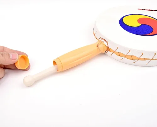 Vista 3 de Sogo - Tambor de mano tradicional coreano Instrumentos musicales Sogo Drum