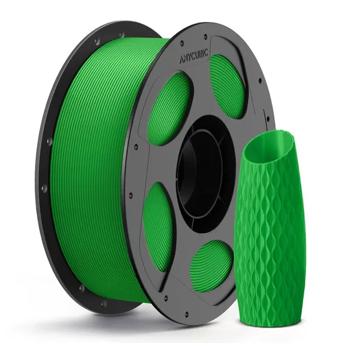 Vista 11 de ANYCUBIC - Filamento PLA para impresora 3D de 1.75 mm (1/16 pulgadas), RFID, precisión dimensional de +/- 0.02 mm, bobina de 2.2 libras), color 0.2