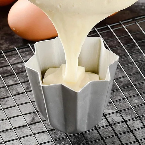 Vista 4 de Molde de Pandoro Molde Octogonal para Hornear Molde de Pastel Pandoro Antiadherente Mousse Queso Molde Ánodo Profundo Octogonal Molde para hornear