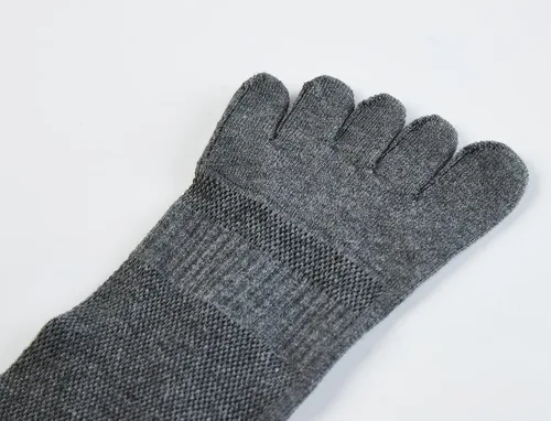 Vista 4 de Calcetines para hombre de 5 dedos de algodón atléticos para correr, paquete de 43