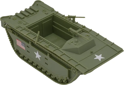 Vista 8 de BMC WW2 USMC Amtrac LVT - Vehículo anfibio 1:32 para hombres plásticos del ejército