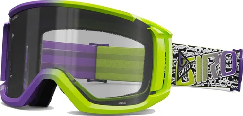 Vista 4 de Giro Revolt Gafas de esquí – Gafas de snowboard para hombres, mujeres y jóvenes con 1 lente VIVID y 1 transparente – Antivaho – OTG
