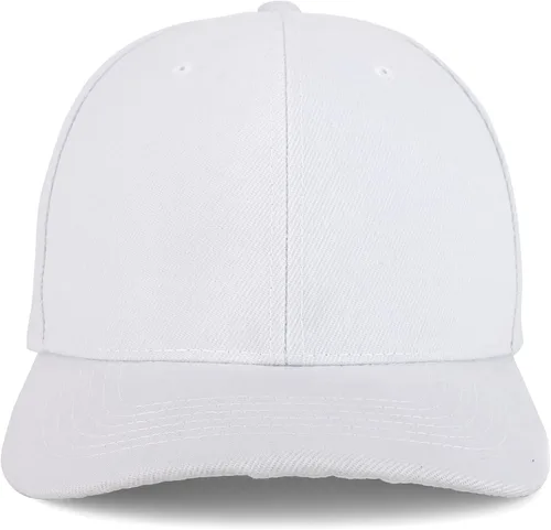 Vista 2 de Trendy Apparel Shop Gorra de béisbol ajustada estructurada lisa de gran tamaño de gran