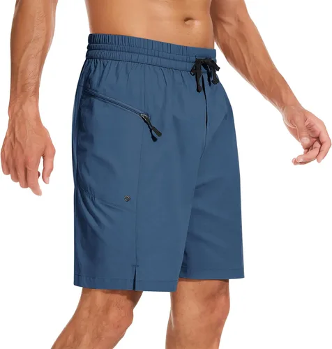 Vista 2 de Swim Trunks Men Quick Dry Board Shorts with Zipper Pockets Bathing Suit Beach Shorts for Men with Mesh Lining