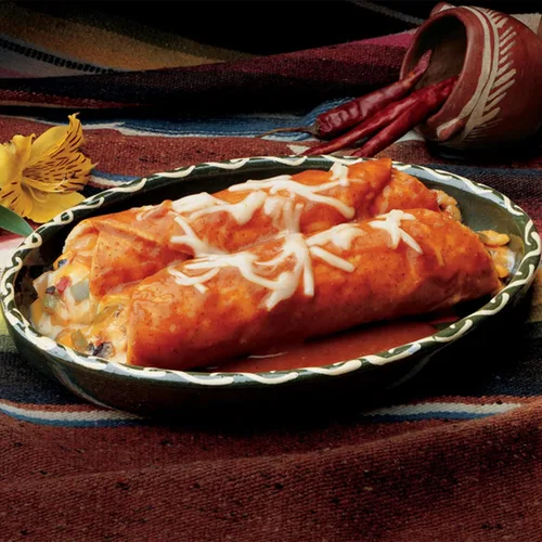 Vista 5 de Amy's - Enchilada con queso, sin gluten, 9 onzas, plato completo congelado
